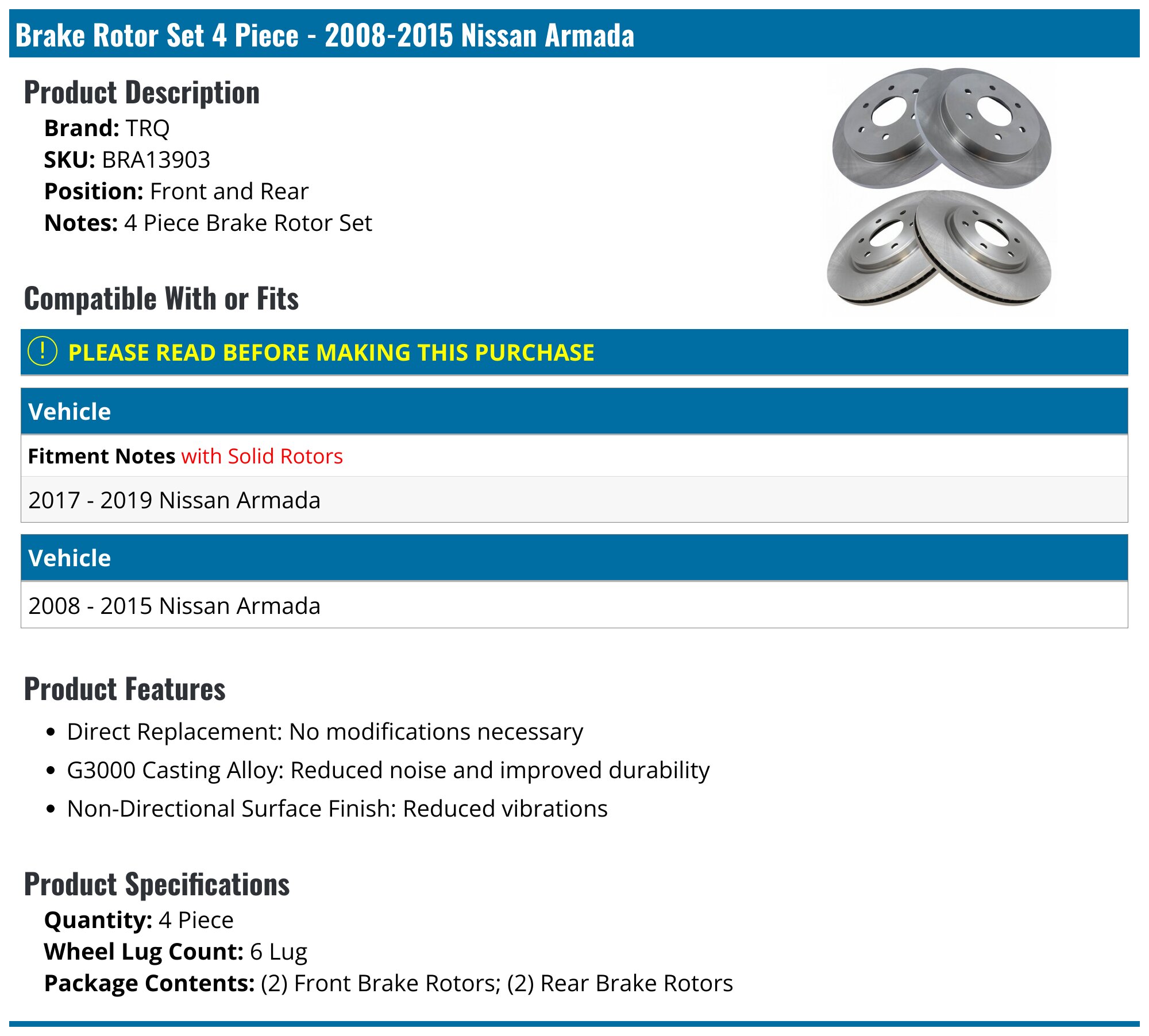 Girodisc A1-034 Front Brake Rotor Pair Audi B8 RS5 and C5 RS6