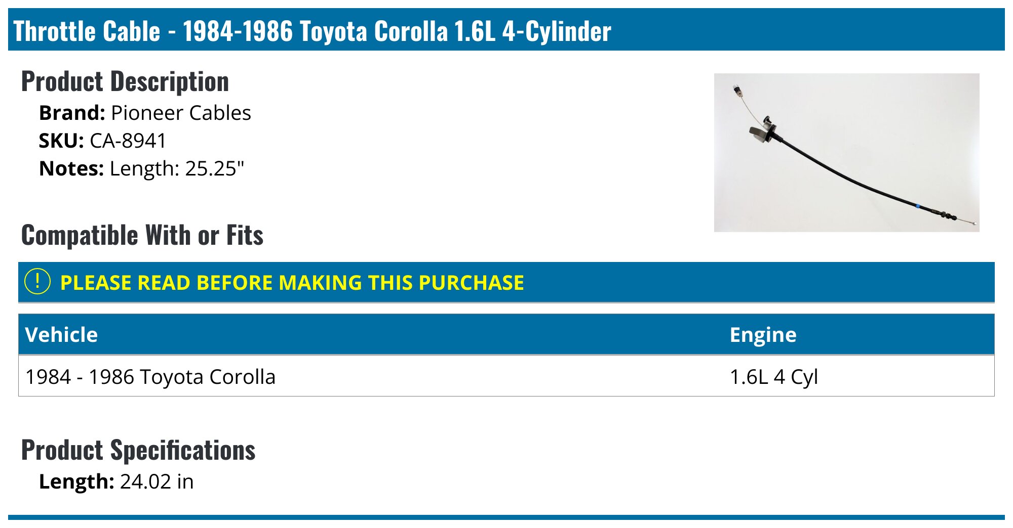 Automatic Transmission Governors, Modulators & TV Cables