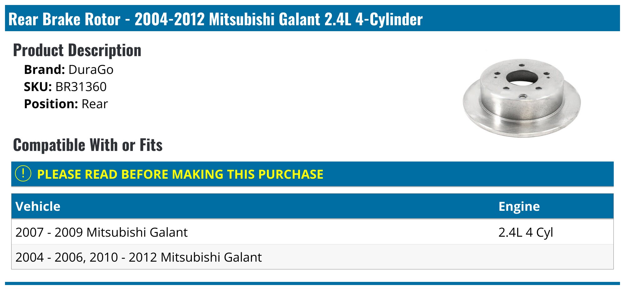 2006 Mitsubishi Eclipse Brakes Complete Front & Rear Drilled & Slotted Brake Rotors & Ceramic Pad Kit For Mitsubishi Galant/Eclipse Brake Kit - Foto 10