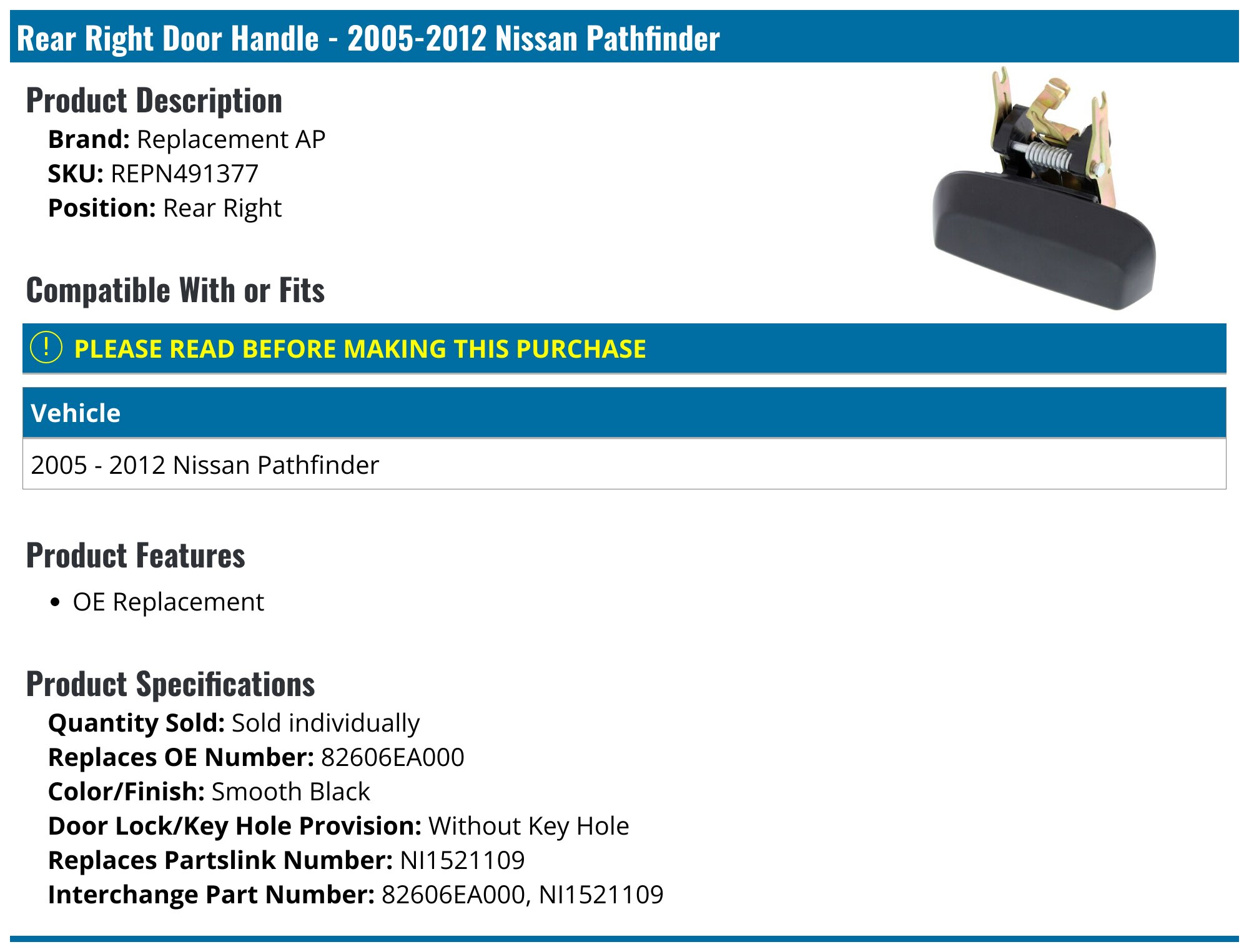 High-Efficiency Aisin 1999-2004 Nissan Pathfinder Lift Support GASN-00952
