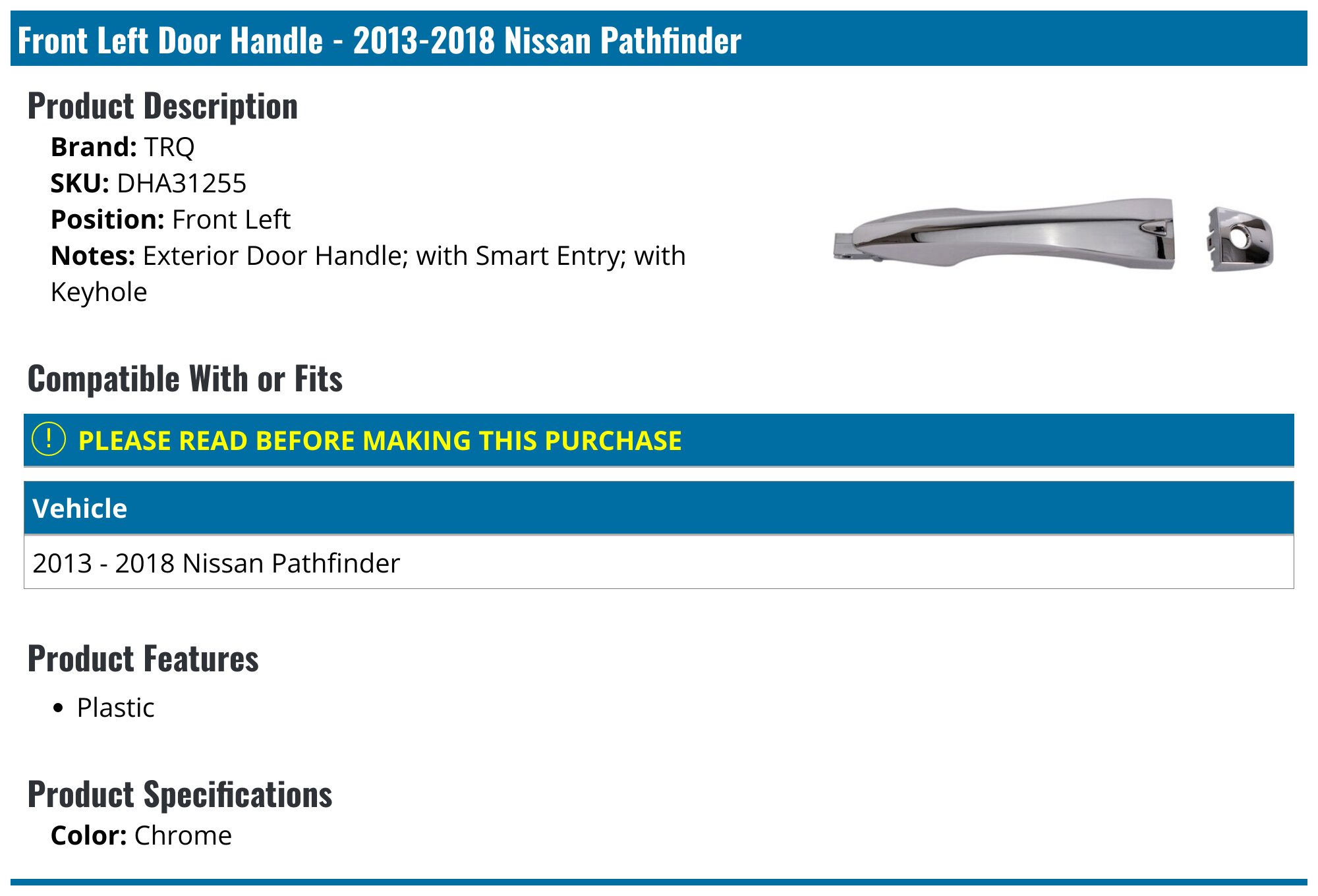 Interesting 2013 Nissan Pathfinder Door Handle Recall Pictures