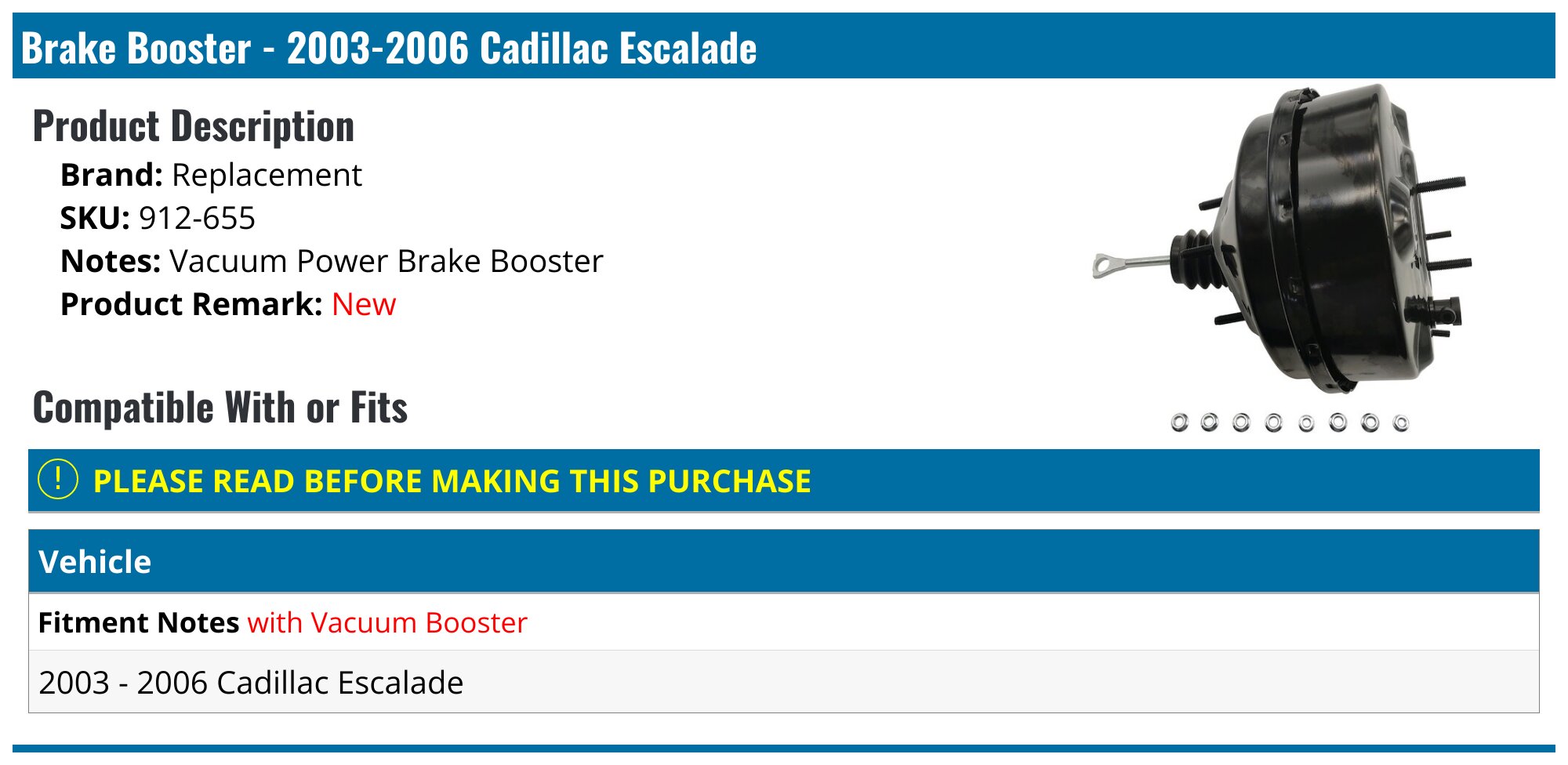 PowerStop Brake Kit | 2003–2006 Cadillac Escalade (KOE2016) main image 1