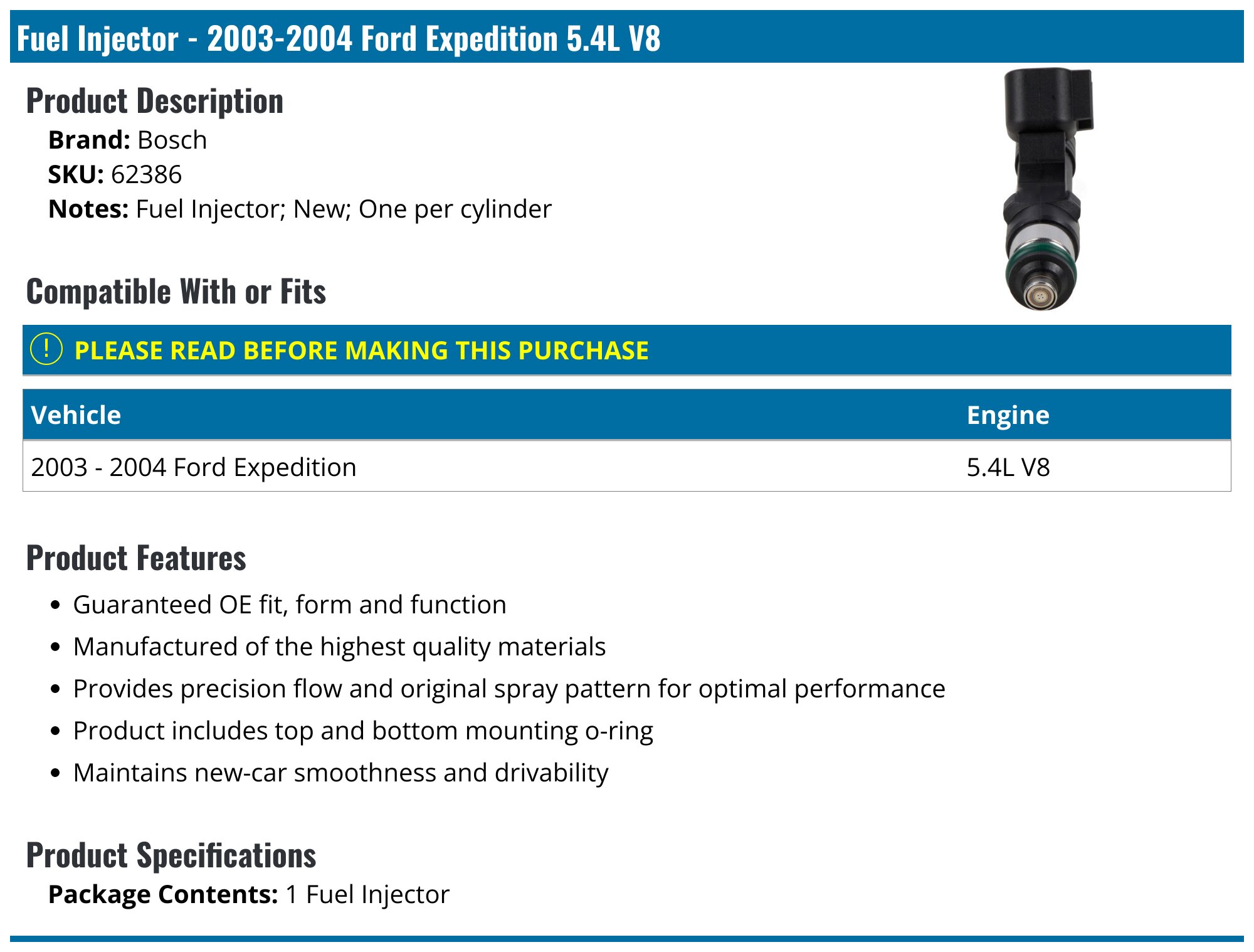 Terminal Exterior Ford Expedition 2003 - 2004 4.6l 2wd