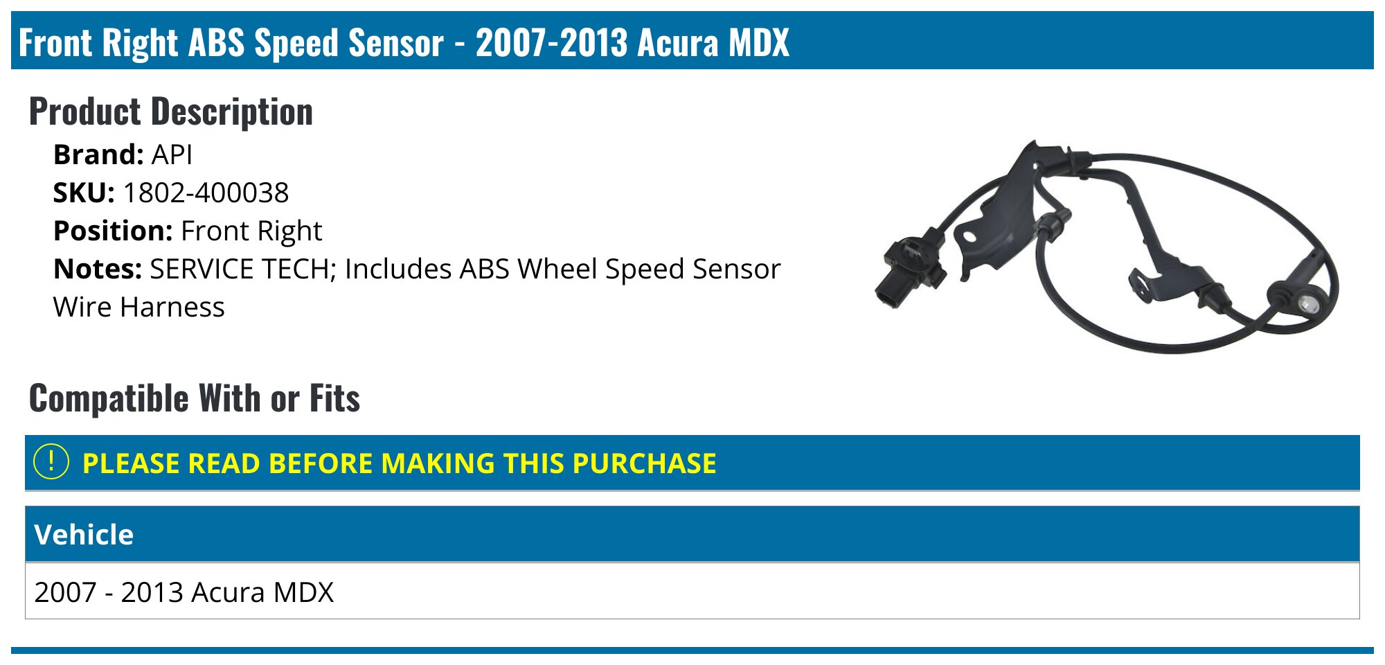 Empaque completo Para Acura Mdx 2007 - 2013 (Spq Empaques) Spq Empaques