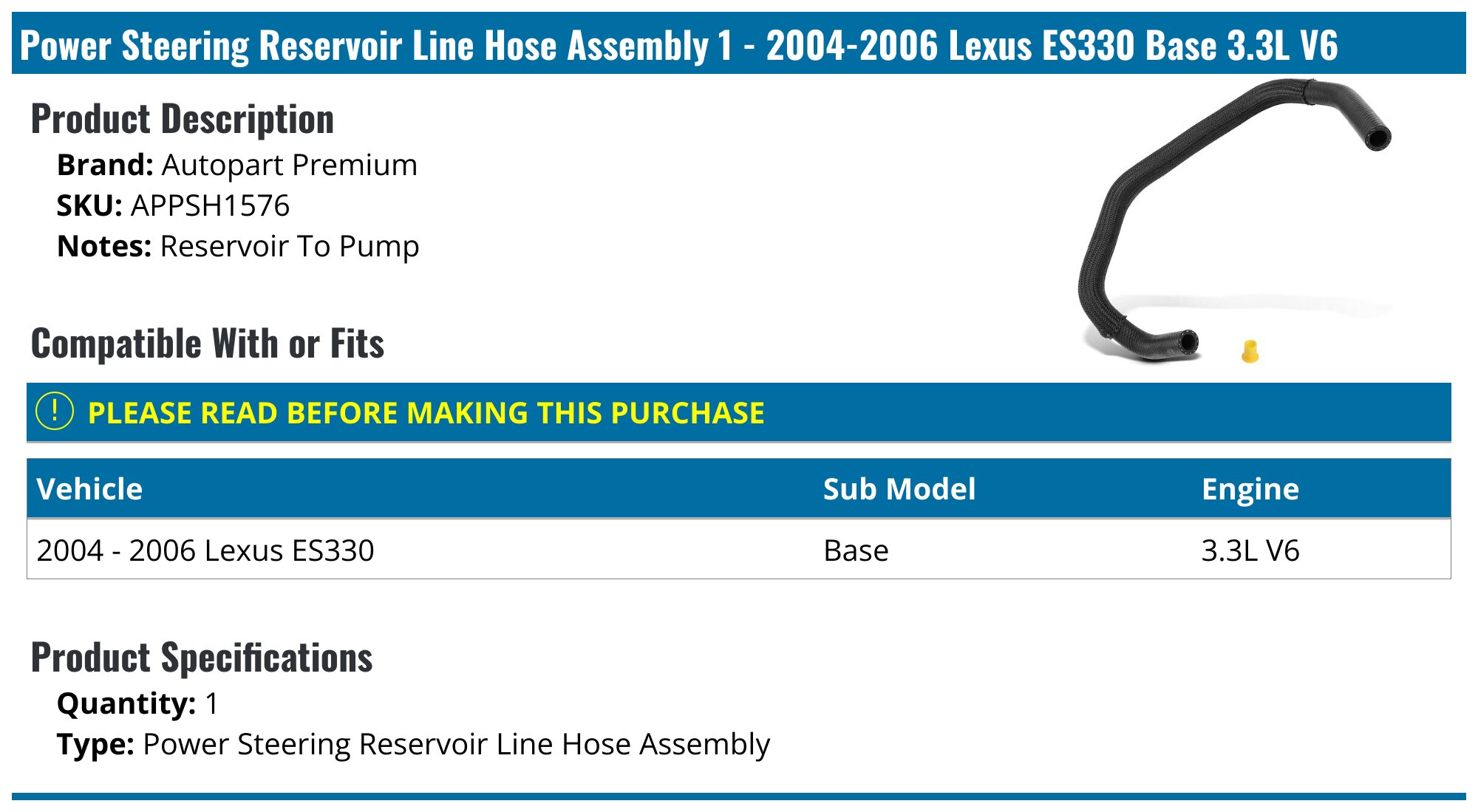 Air Intake Hose Tube With Clamps No.17881AA010 - View #11