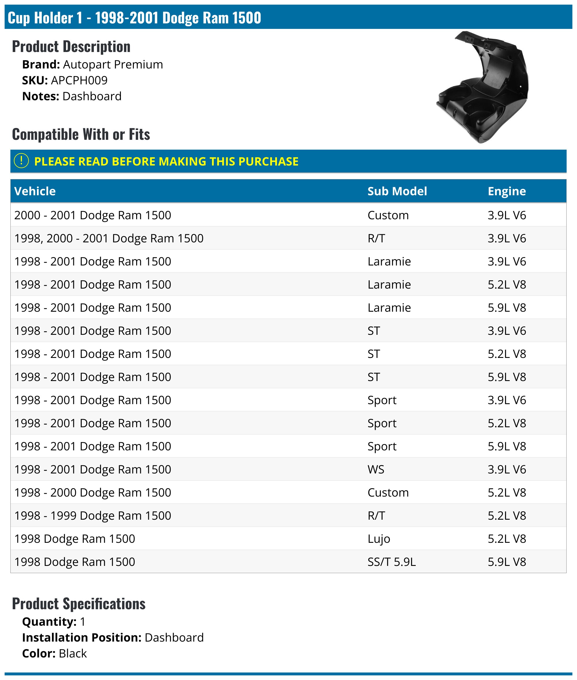 Brake Master Cylinders & Parts For Dodge Ram 1500 For Sale