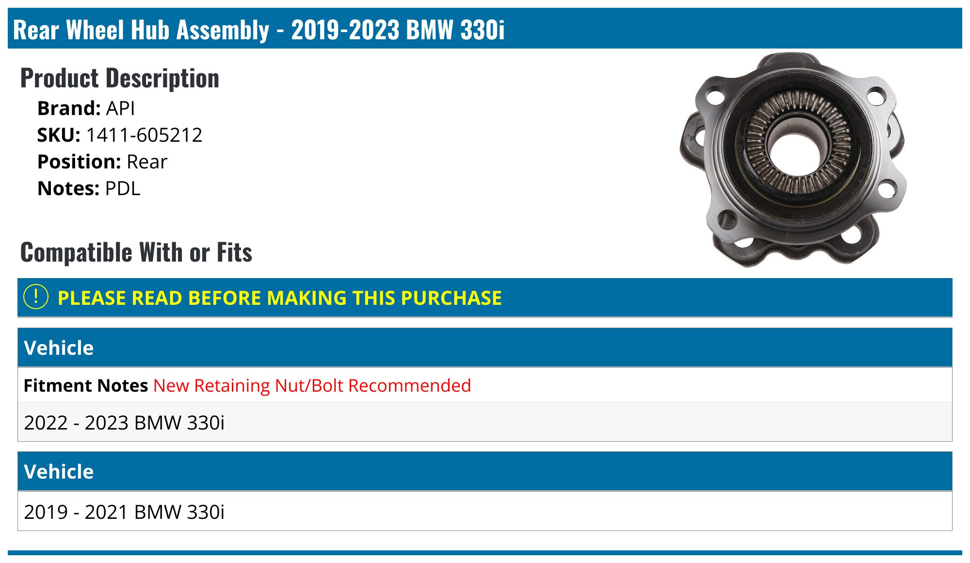 Eibach 18mm Wheel Spacer (Pair) - Silver for 2019-2023 BMW 330i