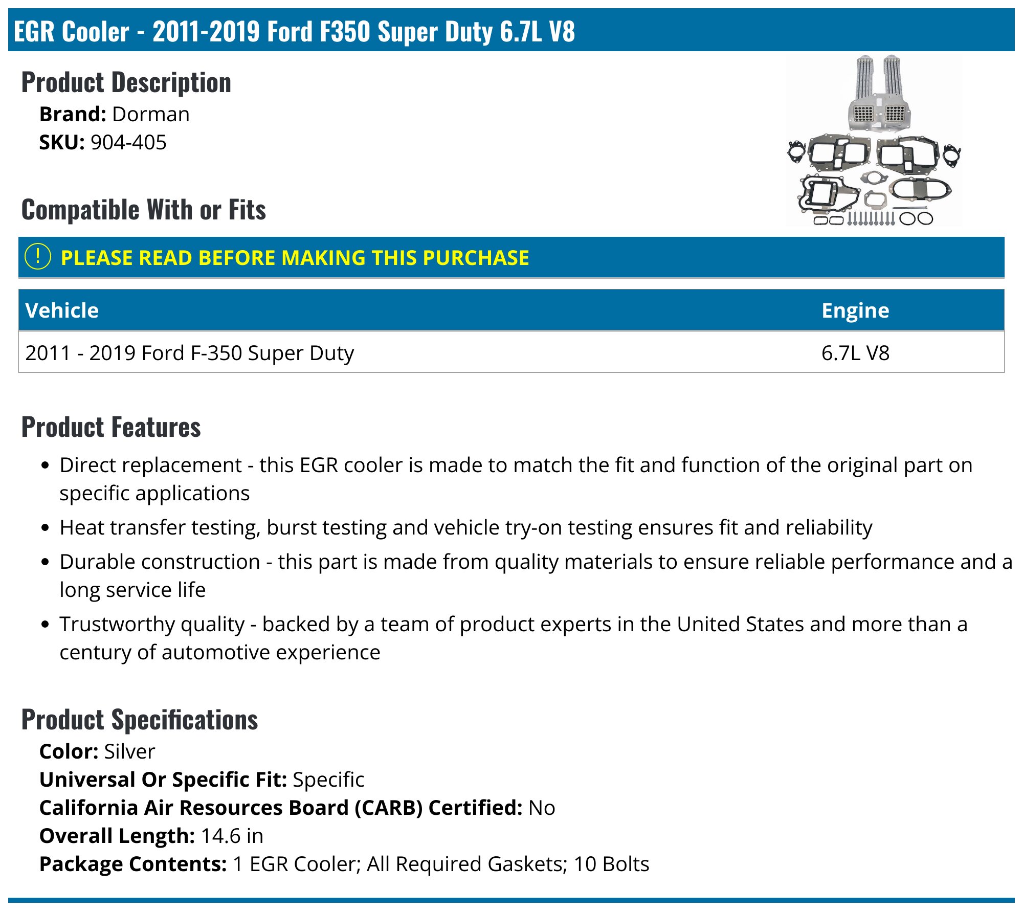 SKF 15553 Seal For 00-22 Ford Excursion F-250 SD F-350 SD F-450 SD F-550 SD Fits select: 2005