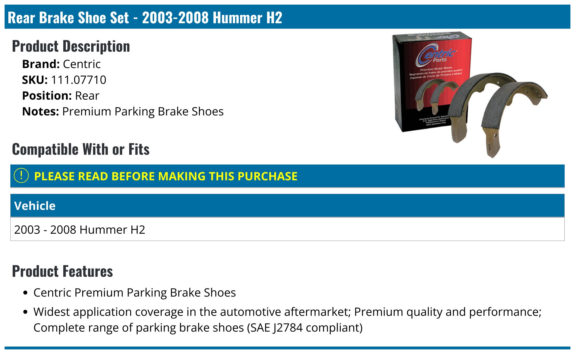 Rear Parking Brake Hardware Kit – Compatible With Nissan 300ZX