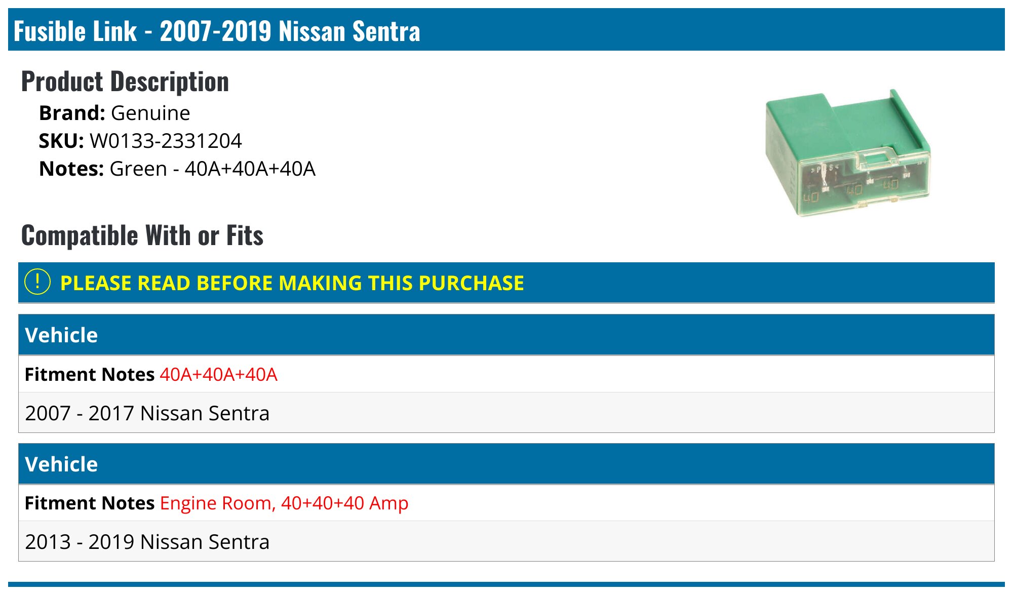 2017 nissan sentra cigarette lighter fuse The box location on a (2013-2019) Power Outlet Socket Compatible with