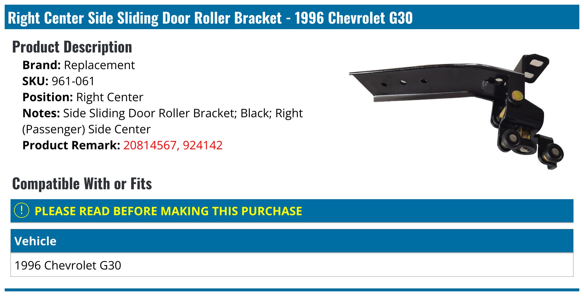 Side Door For 2006 Chevrolet Express 2500