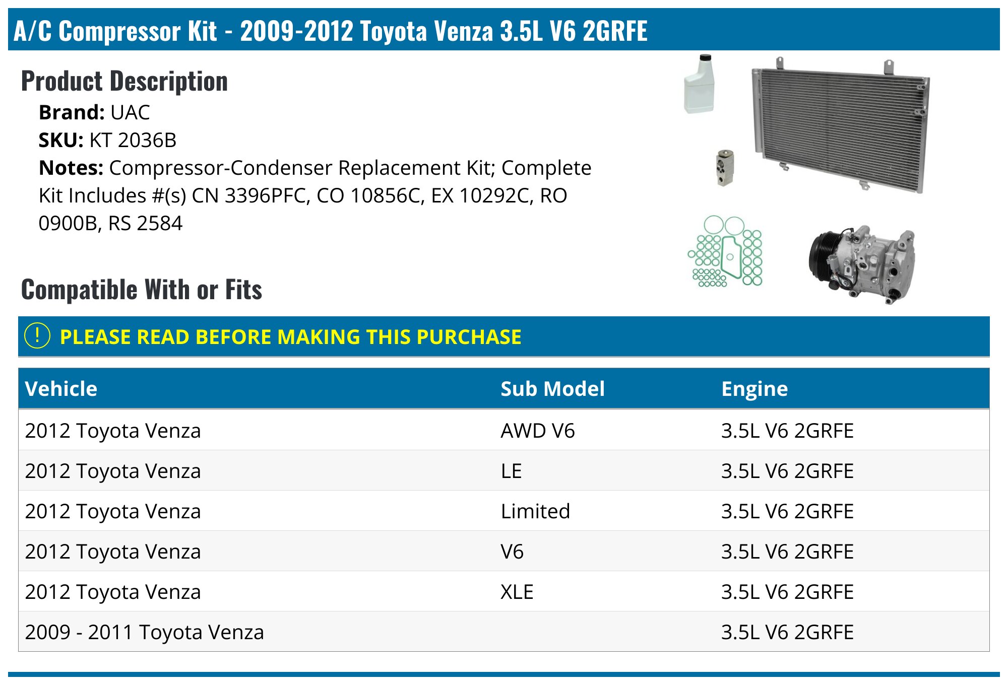 Engine Torque Strut Mount for Toyota Highlander 2009-2013 Venza 2009