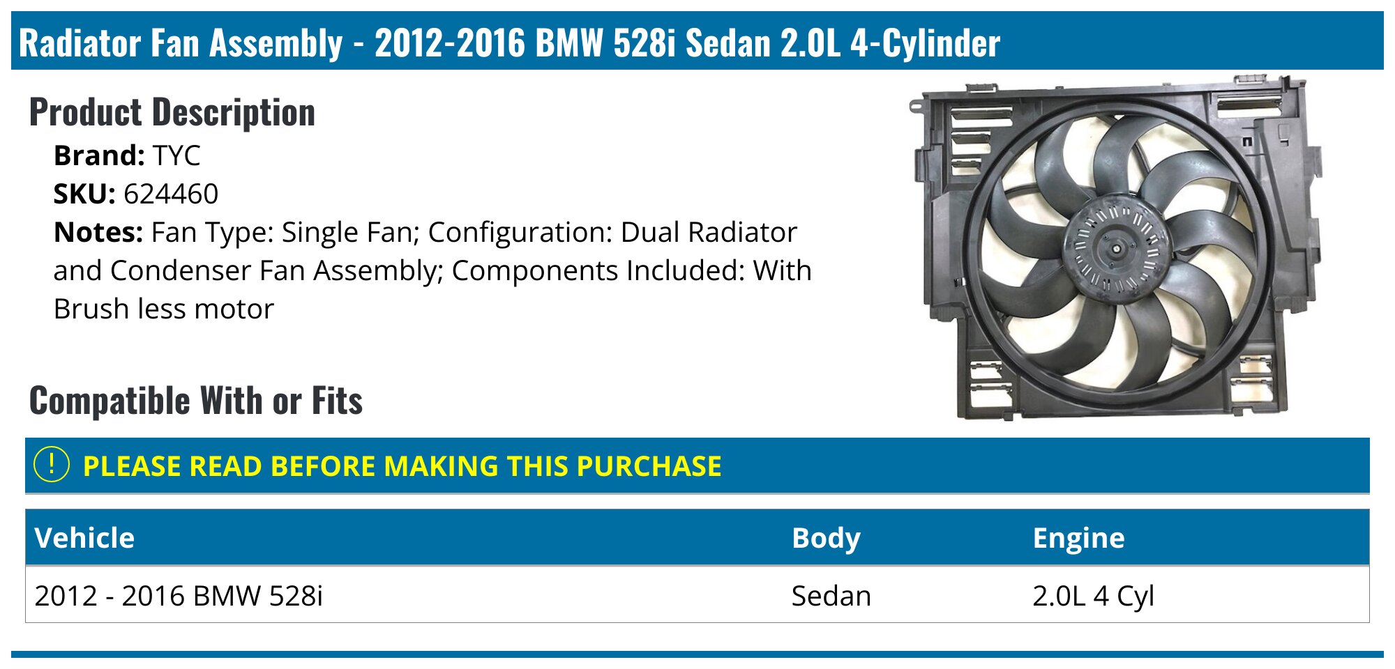Engine Cooling Fan Assembly For BMW 5 Series E39 525i 528i 528iT 530i 540i M5 Engine Cooling Fan Assembly For BMW 5 Series E39 525i 528i 528iT 530i 540i M5
