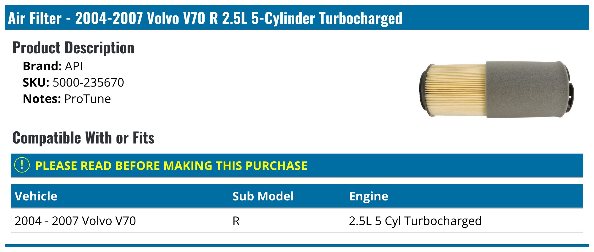 Find Air Filter BECK/ARNLEY 042-1890 In Fontana, California, United