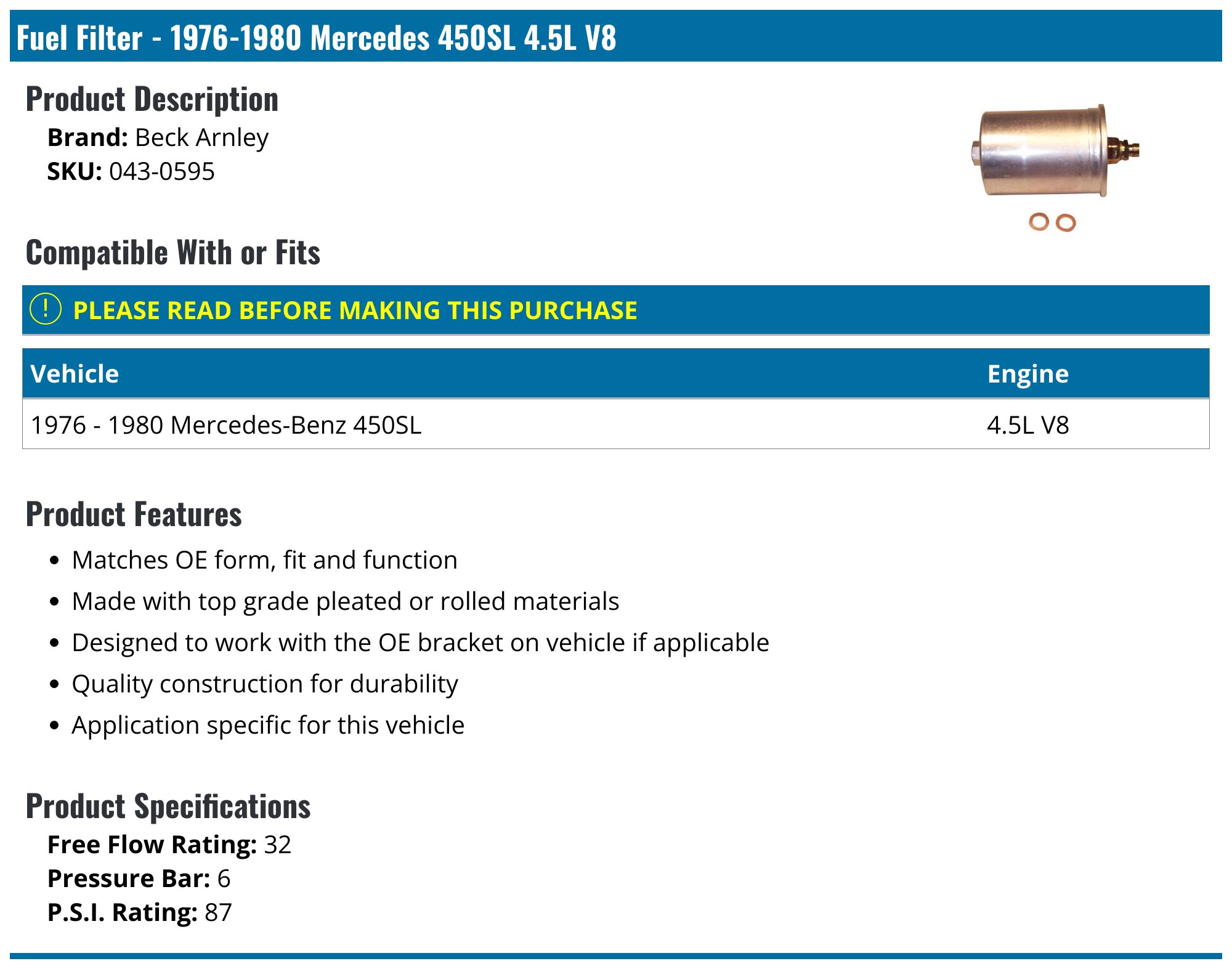 1962 to 1978 Mercedes-Benz 450SL for Sale on
