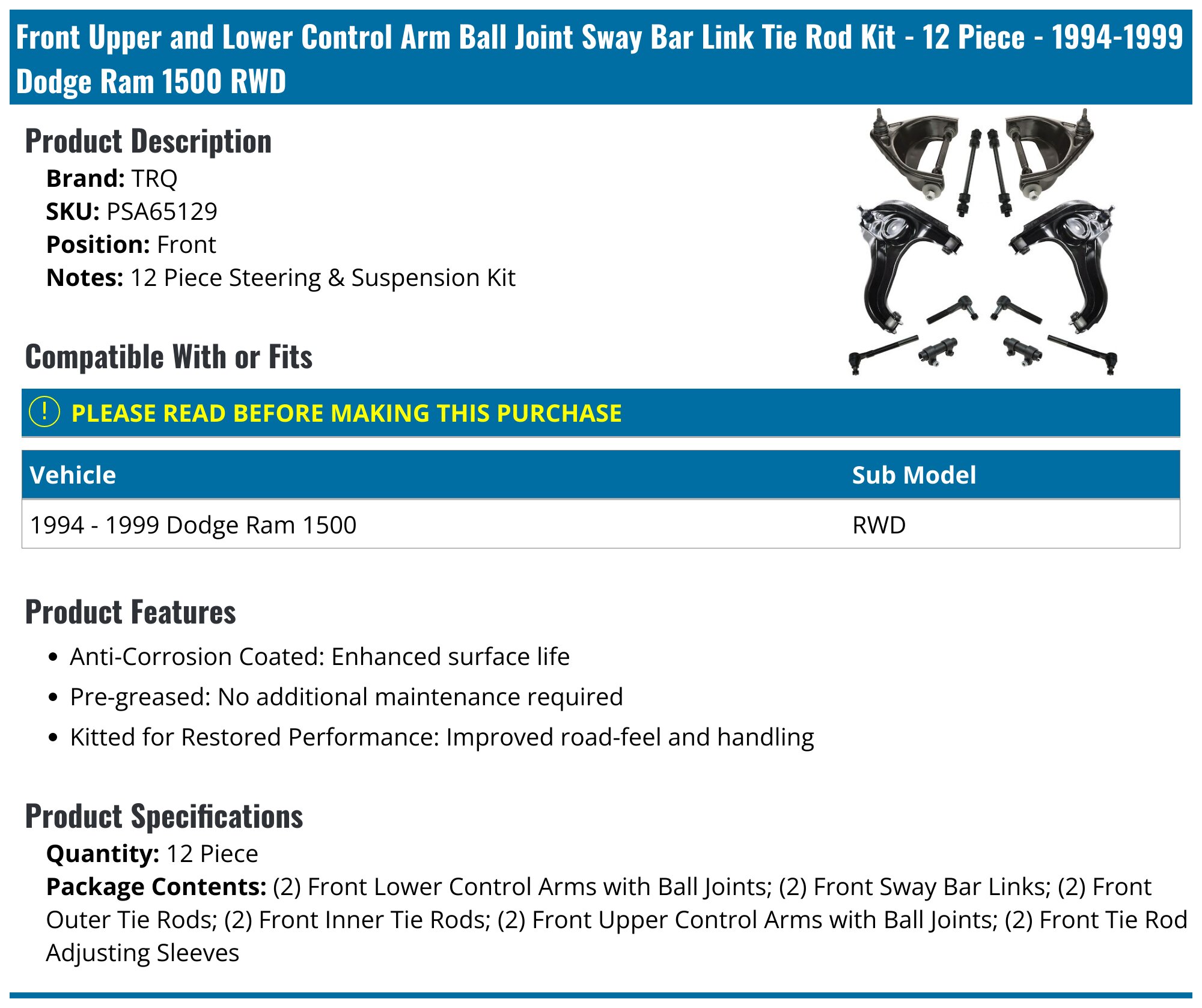 Dodge Ram 1500 OEM Parts Dodge RAM 1500 Replacement Parts