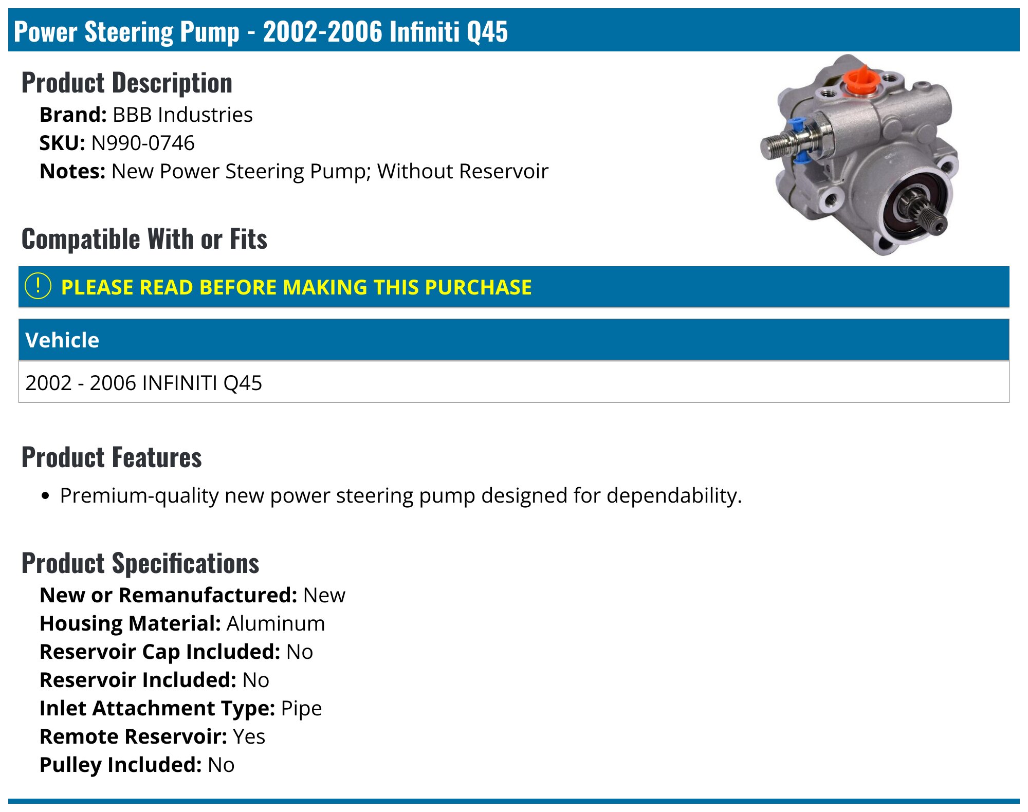 Infiniti Q45 Power Steering Pump Replacement at Benjamin Marcial blog