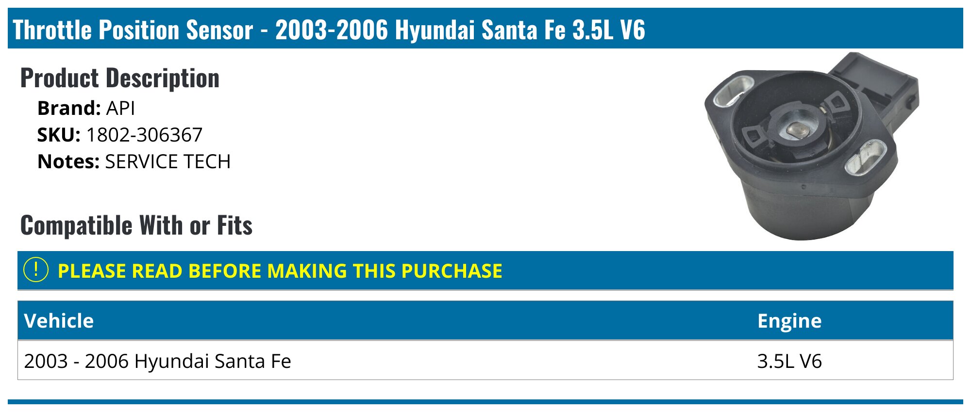 Set Of 6 OEM Fuel Injectors For 2003-2006 Hyundai Santa Fe 3.5L V6 – Remanufactured, Flow-Matched