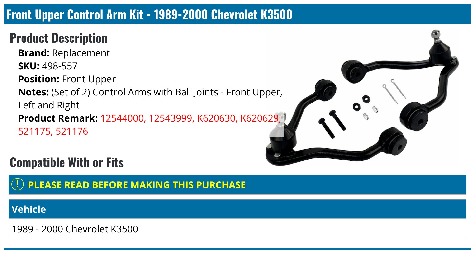 Chevrolet K3500 Parts - PartsGeek.com