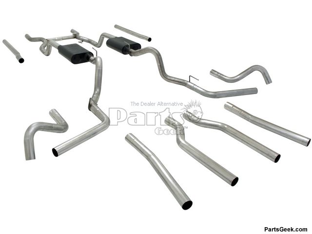 Chevrolet C10 Pickup Exhaust System - Cat Back Exhaust - Magnaflow