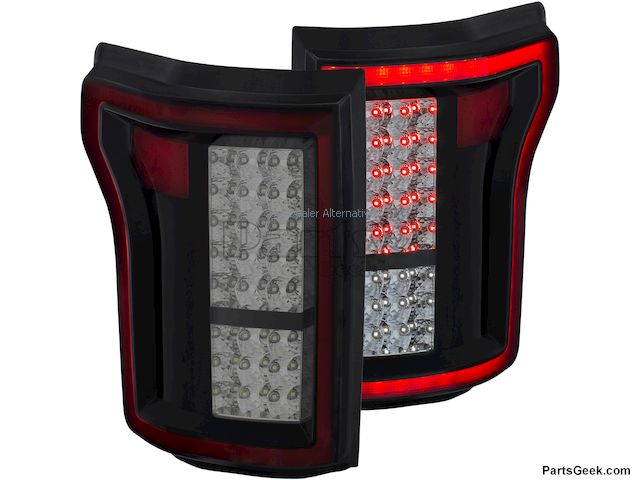16 2016 Ford F150 Tail Light Assembly - Body Electrical - Action Crash