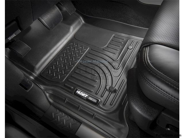 WeatherTech FloorLiner Front Row Floor Mats – Custom Fit For Cars & Trucks (Model 463181)