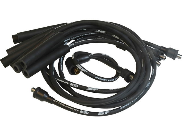 2-Piece 10mm Spark Plug Wire Kit – Fits Harley-Davidson Dyna FXD & Softail 1999-2017