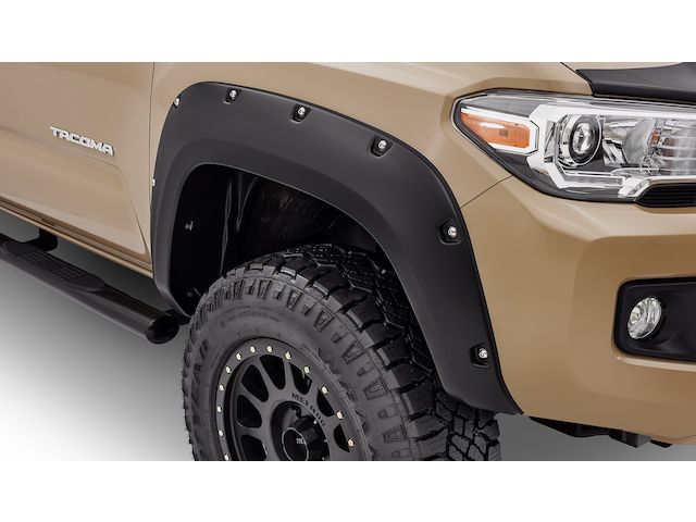 2016-2022 Toyota Tacoma Fender Flare - Bushwacker 30922-02 - Front and ...
