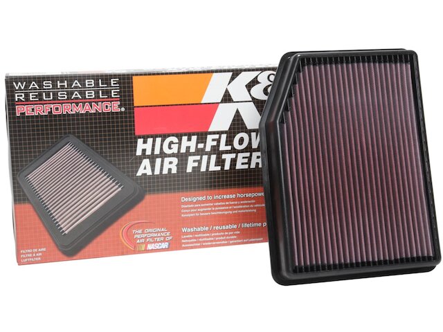 KandN Engine Air Filter: Long Life 18,000 Mile Replacement