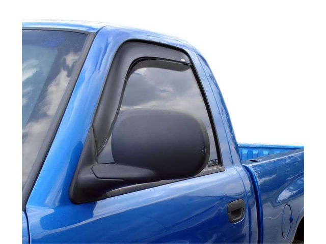 For Dodge Ram 1500 1994-2001 Black In-Channel Window Rain Guards Visor