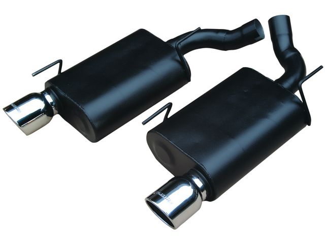 Flowmaster Super 44 Muffler – Aggressive Sound, 2.5 Offset In/Out, 409S Stainless Steel - View #4