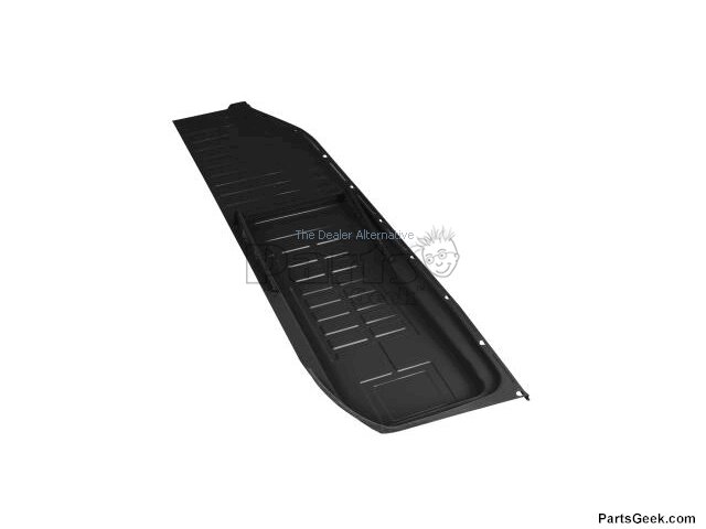 EMPI 3553 Right Rear Floor Pan For VW Beetle/Bug - Steel Weld-In Replacement With Battery Bracket