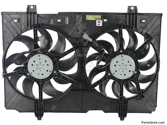 YourRadiator Cooling Fan Assembly For Nissan NV200 (2013-2018) & Chevrolet City Express (2015-2018)