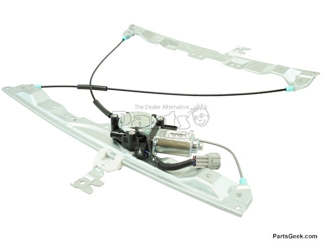 TRQ Front Left Window Regulator Drivers Side Compatible With