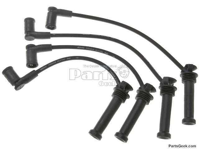 Ford Ranger Spark Plug Wires - Ignition Wire - Motorcraft Standard ...