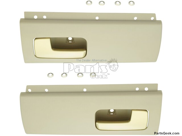 Garage-Pro Interior Front Door Handle Compatible With LINCOLN LS 2000 2002 Lh All Chrome Plastic