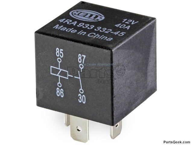 09 2009 Volkswagen Touareg A/C Fan Relay - Climate Control - Hella ...