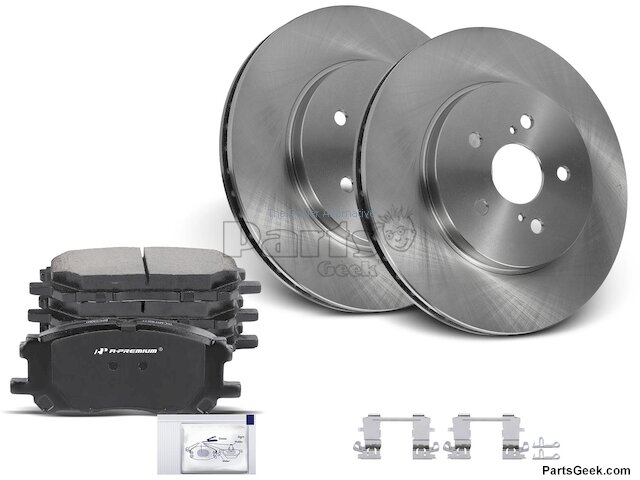 PowerStop Rotor Kit | 1999–2001 Lexus RX300 (SC6782)