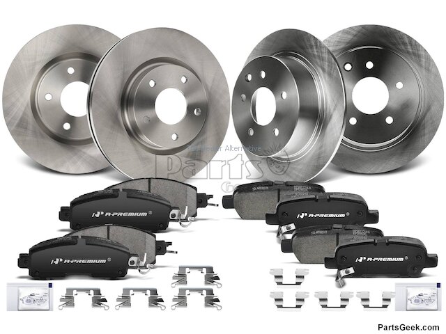 15 2015 Nissan Altima Brake Rotor - Brake - AC Delco, API, Advics