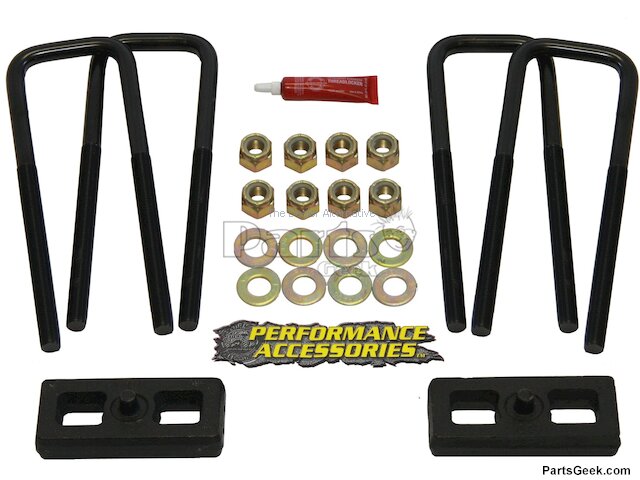 10 2010 Toyota Tundra Suspension Leaf Spring Block Kit - Suspension