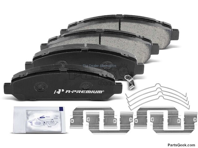 Genuine Toyota Front & Rear Brake Pad Sets For Venza 2009-2016 - OEM 04465-0T010 04466-0T010