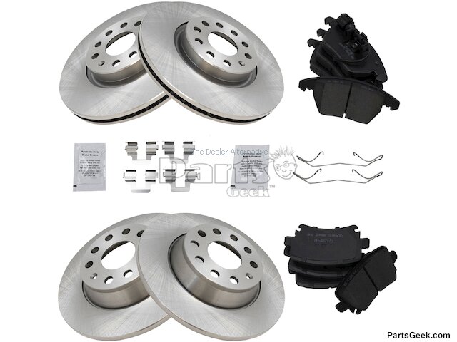 PowerStop Rotor Kit | 2009–2017 Volkswagen CC (SC7836) main image 1