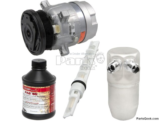 Chevrolet S10 AC Compressor - Air Conditioning - UAC GPD Delphi Four ...