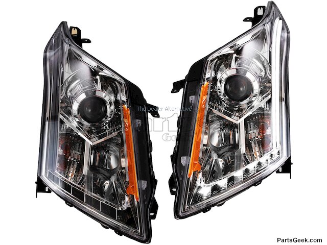 15 2015 Cadillac SRX Headlight Assembly - Body Electrical - Action ...