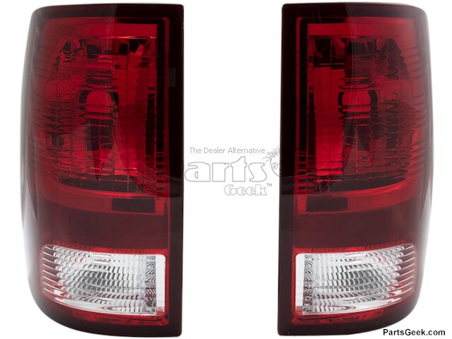 CAPA Certified Set Of 2 Tail Lights For 2013-2016 Ram 1500 - Driver & Passenger Side LED