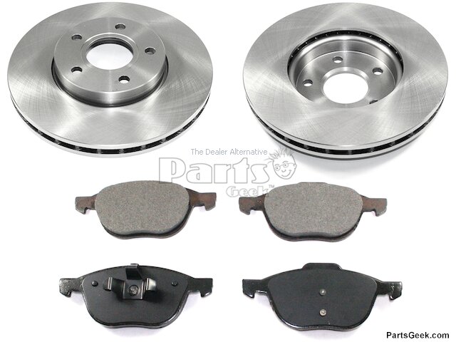 StopTech 2016 Ford Focus RS Slotted Rear Right Sport Brake Rotor main image 0