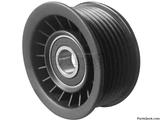 TRQ Serpentine Belt Idler Pulley – Compatible With 2004-2010 Chrysler/Dodge & 1998-2007 Mercedes-Benz – 3.6L, 3.0L, 5.7L & More
