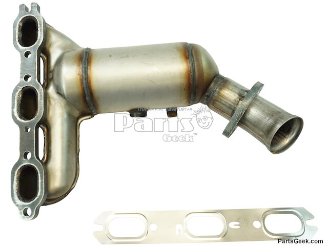 Rear Catalytic Converter for 2008-2010 Chrysler Town & Country 3.3L V6