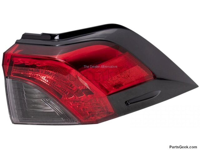 Unbranded Right Inner Tail Light Assembly – 2019-2021 Toyota RAV4, Passenger Side, Clear Lens