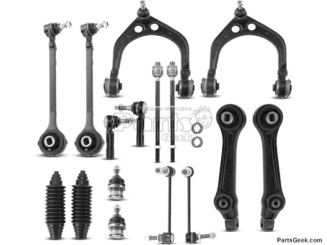 ROADFAR Front Left Upper Control Arm and Ball Joint Assembly